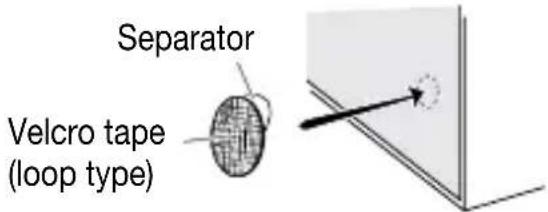 Separator Velcro tape (loop type)