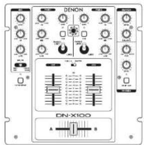 DENON DN-X100 A B