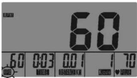 RPM 60 .60 0:03 0.01 1 70 0:03 0:03 KM 0:03 ♥ PWR