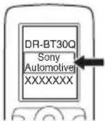SONY DSX-S300BTX - ① Pairage - 5