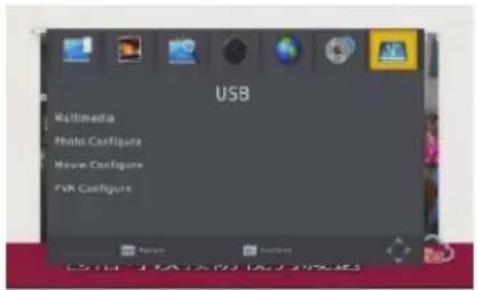 USB Multimedia Photo Configure Movie Configure FvR Configure
