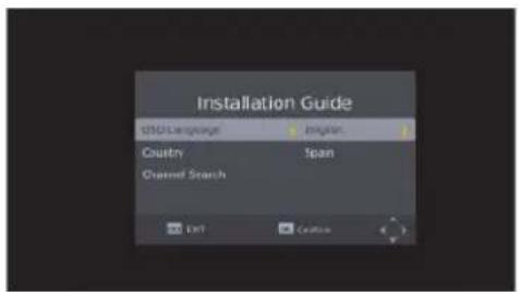 Installation Guide CNT Language Install Country Span Channel Search Exit Cancel