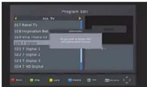 Program Edit ALL TV 017 Rebet Ty 018 Inspiration Net 029 Vira Titaline C4 030 7 Digital 021 7 Digital 1 022 7 Digital 2 023 7 Digital 3 024 7 xD Digital Information: Do you want to access Web? OK/Cancel PDF/2.dwg