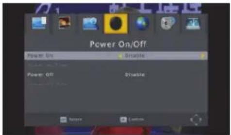 Power On/Off Power On Disable Power Off Disable Return Leakbox
