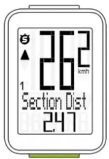 262 km/h 1 Section Dist 247