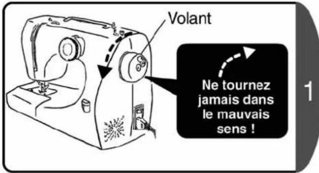 Volant Ne tournez jamais dans le mauvais sens !