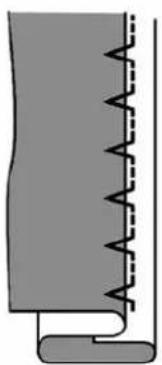 TOYOTA RSL 18 - Couture d'ourlet invisible - 7