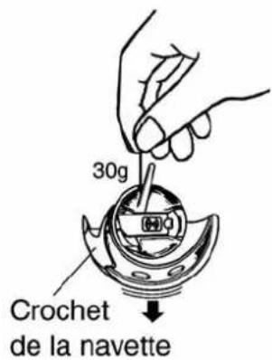30g Crochet de la navette
