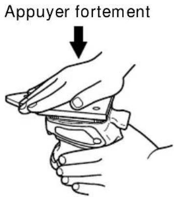 Appuyer fortement