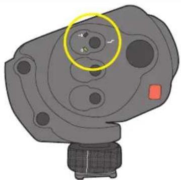 RODE Stereo VideoMic X - Bouton d'accentuation des hautes fréquences - 1