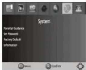 System Formal Guidance Set Password Factory Default Information