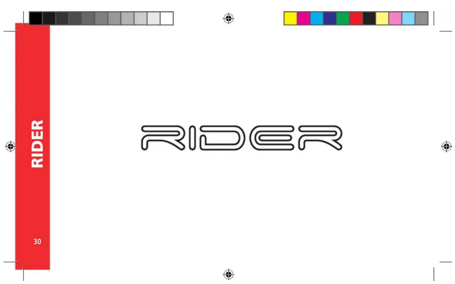 RIDER 30 RIDER