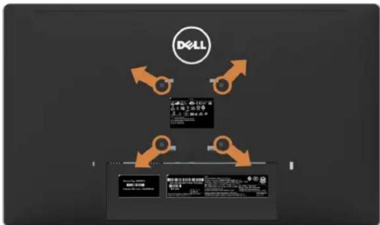 DELL Professional P2715Q - Montage mural (optionnel) - 1