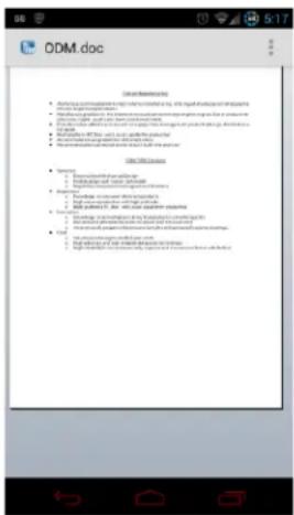 Fantec MWiD25-DS - Öffnen/Anzeigen von Dokumenten (nur Android) - 1
