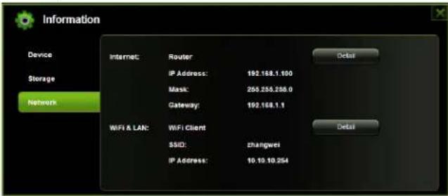 Fantec MWiD25-DS - Informationen zum Netzwerk - 1