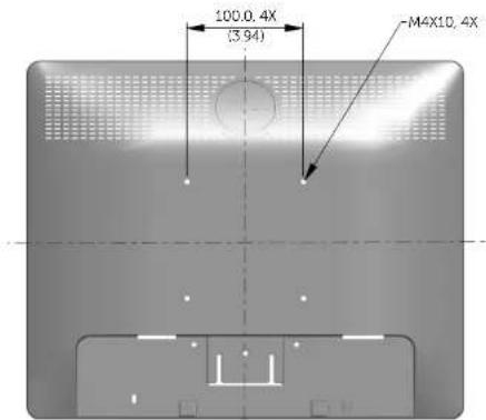100.0, 4X (3.94) M4X10, 4X
