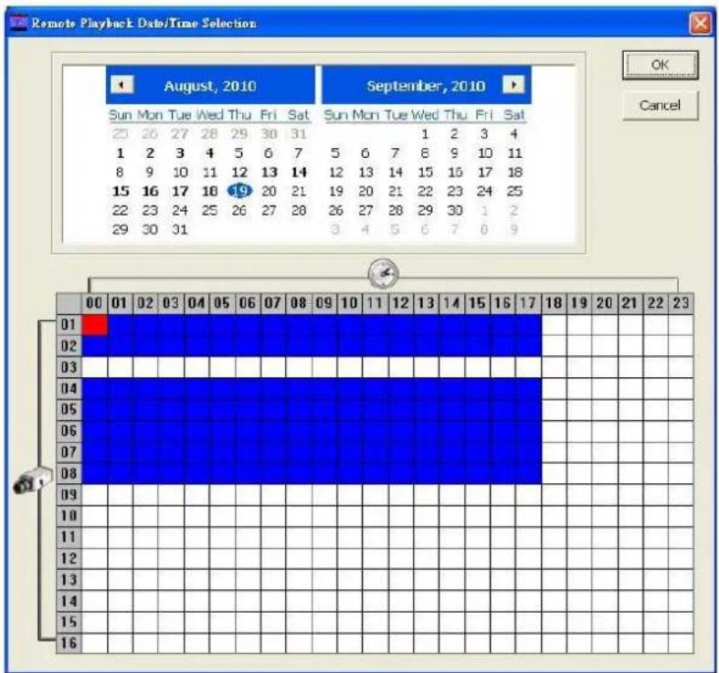 Remote Playback Date/Time Selection August, 2010 September, 2010 Sun Mon Tue Wed Thu Fri Sat Sun Mon Tue Wed Thu Fri Sat 25 26 27 28 29 30 31 1 2 3 4 5 6 7 8 9 10 11 12 13 14 15 16 17 18 19 20 21 22 23 24 25 26 27 28 29 30 31 1 2 3 4 5 6 7 8 9 10 11 12 13 14 15 16 17 18 19 20 21 22 23 24 25 26 27 28…