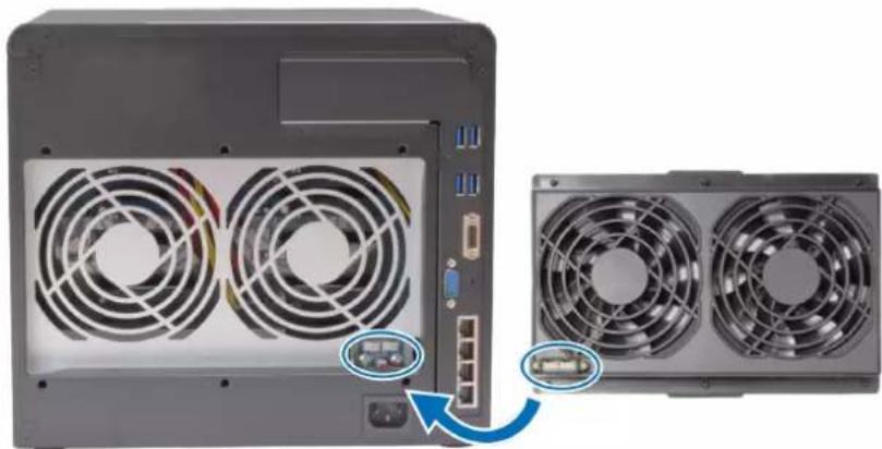 SYNOLOGY DiskStation DS2415+ - Remplacer le ventilateur du système - 2