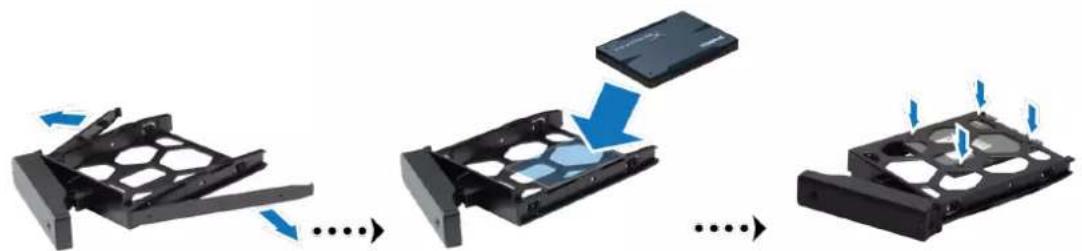 SYNOLOGY DiskStation DS2415+ - Installation des disques - 4