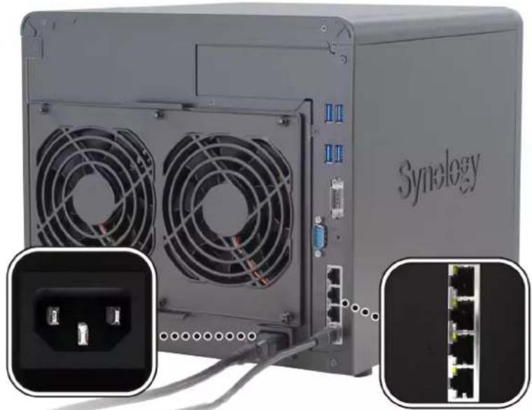 SYNOLOGY DiskStation DS2415+ - Démarrez votre DiskStation - 1