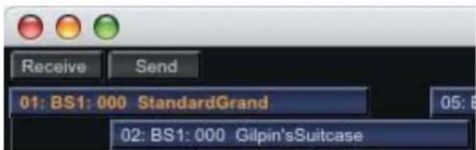Receive Send 01: BS1: 000 StandardGrand 05: 02: BS1: 000 Gilpin'sSuitcase