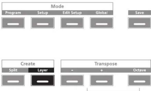Kurzweil SP5-8 - The Layer Function - 1