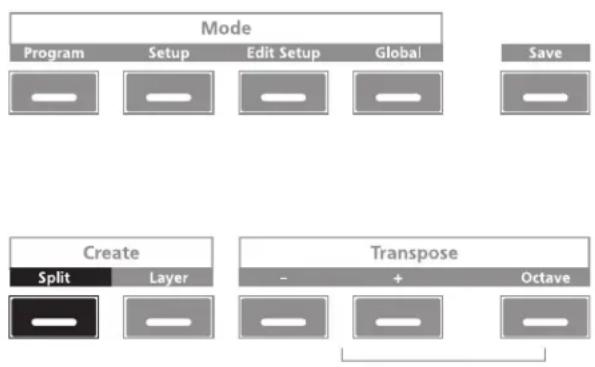 Kurzweil SP5-8 - The Split Function - 1