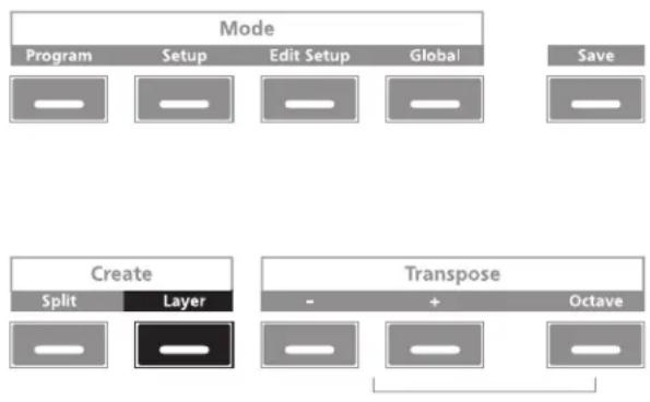 Kurzweil SP5-8 - The Layer Function - 1