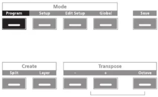 Kurzweil SP5-8 - About Program Mode - 1