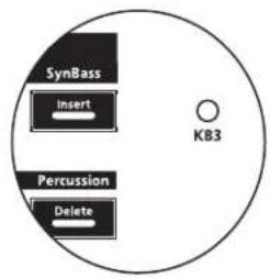 SynBass Insert Percussion Delete KB3
