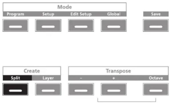 Kurzweil SP5-8 - The Split Function - 1