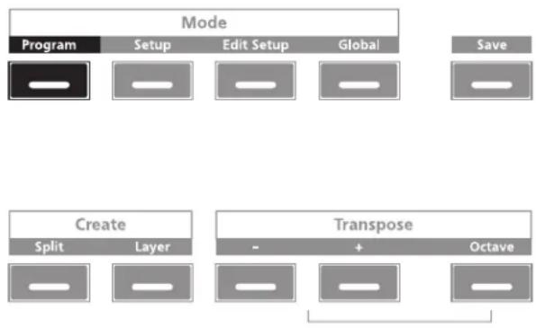 Kurzweil SP5-8 - Program Mode - 1