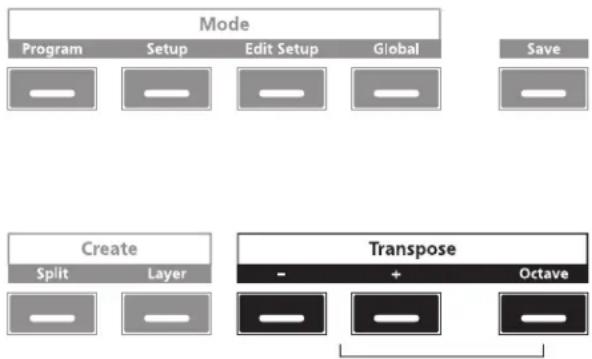 Kurzweil SP5-8 - Transposition - 1