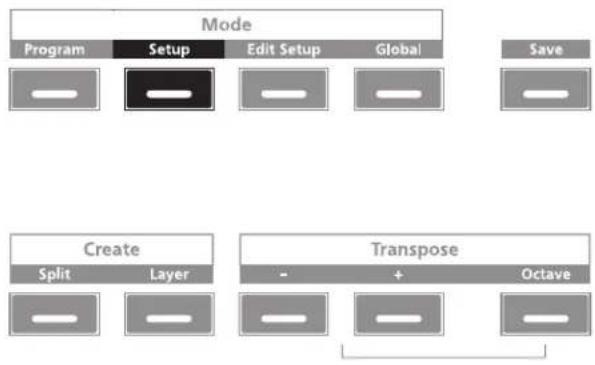 Kurzweil SP5-8 - Setup Mode - 1