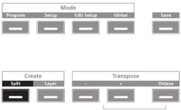 Kurzweil SP5-8 - The Split Function - 1