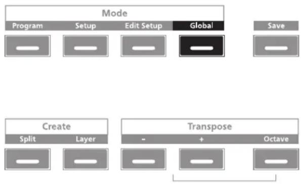 Kurzweil SP5-8 - Chapter 9 Global Mode - 2