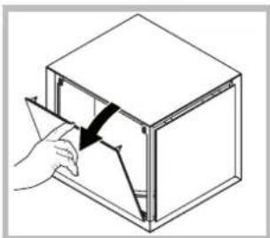 Hotpoint Ariston HLB 6.8 AA X/HA - Yüksek performanslı koku filtresinin bakımı. (koku çeken silindirik filtre + estetik filtre kutusu) * - 1