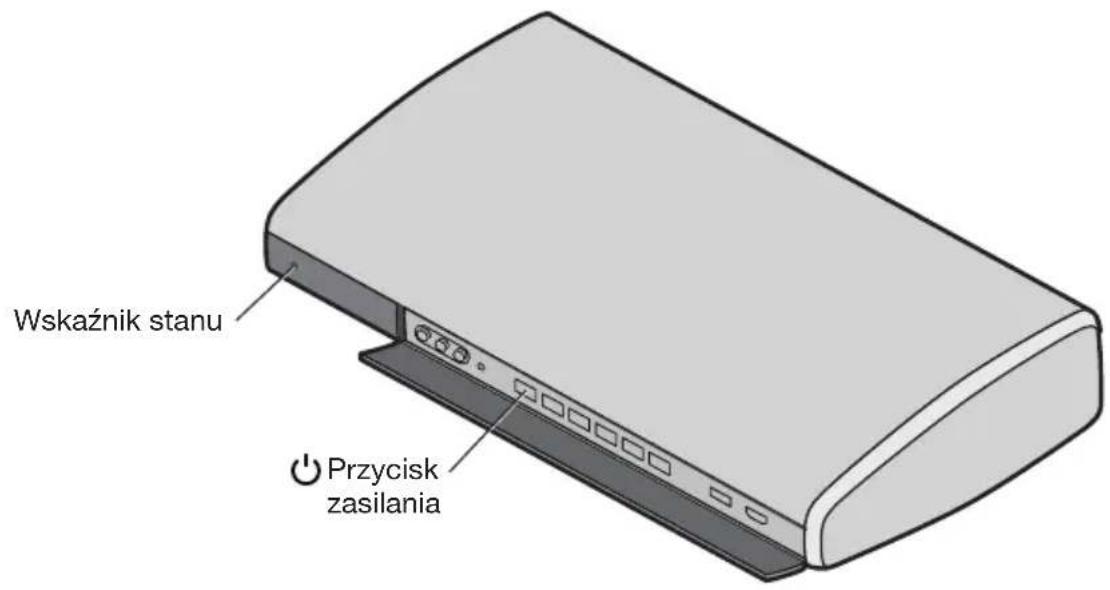 Wskaźnik stanu Przycisk zasilania