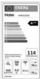 HAIER HW80-B14266A Intelius 50 - Programma - 2