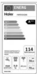 HAIER HW80-B14266A Intelius 50 - Tableau des programmes - 3