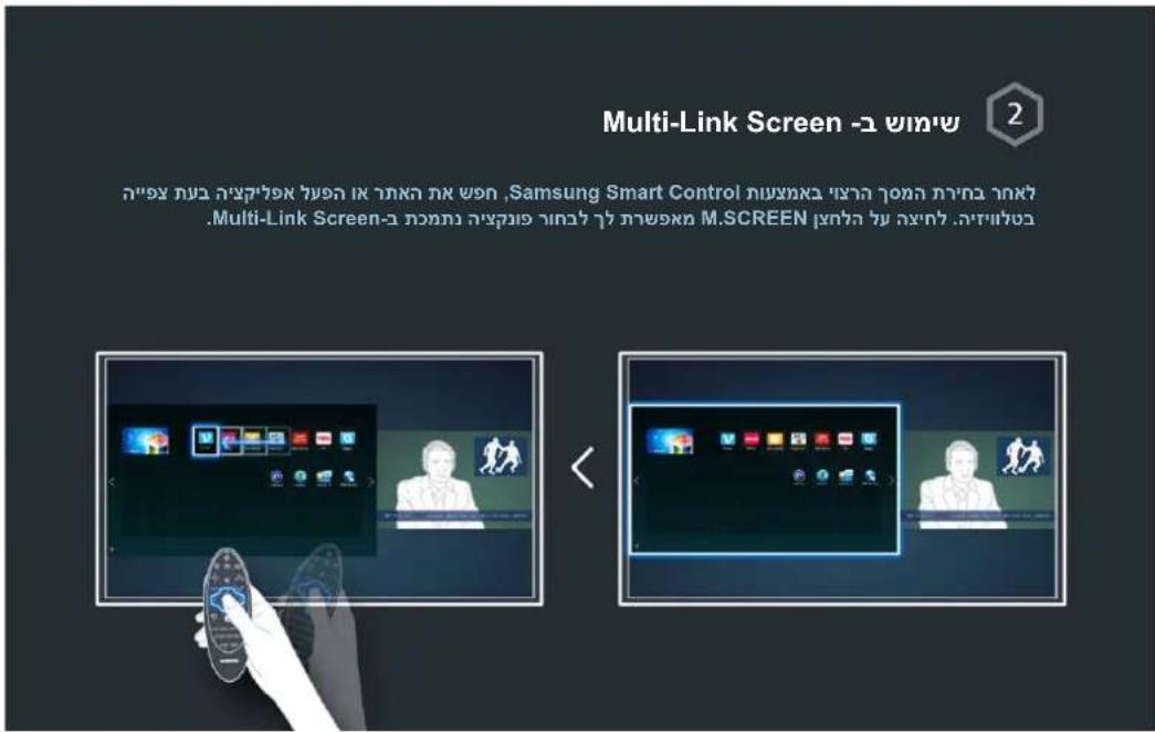 Multi-Link Screen - 2 2 Samsung Smart Control - Samsung Multi-Link Screen - M.SCREEN