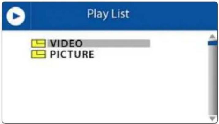 Play List VIDEO PICTURE