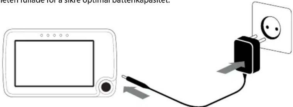 Sikre fludade for a sikre optimal batterkapasitet.