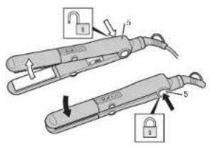 Diagram showing two types of electrical probes with labeled parts and directional arrows indicating motion or force.