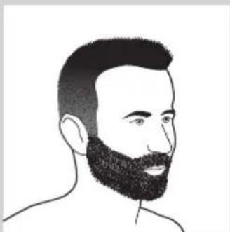 PHILIPS Series 9000 SensoTouch RQ1273 - Using the Beard Styler attachment without comb - 5