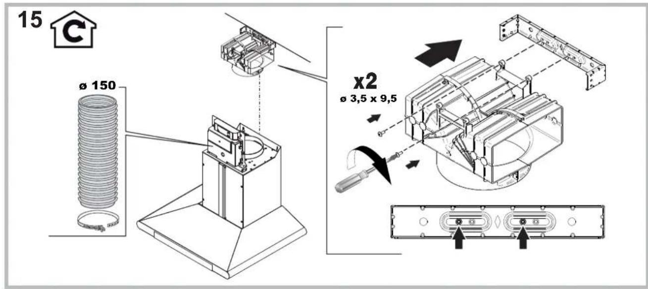 15 ø 150 x2 ø 3,5 x 9,5