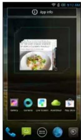 ACER Liquid S2 - Ajouter et supprimer des raccourcis et widgets - 2