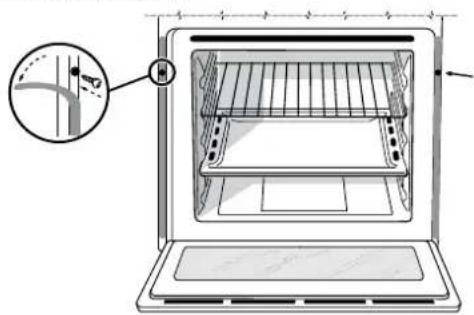 Hotpoint Ariston OK1037ELD 0 X/HA - Centrage et fixation - 1