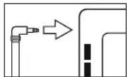 Pure diagram of pipe connection with arrow indicating direction (no text or symbols)