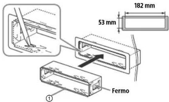 182 mm 53 mm Fermo ①